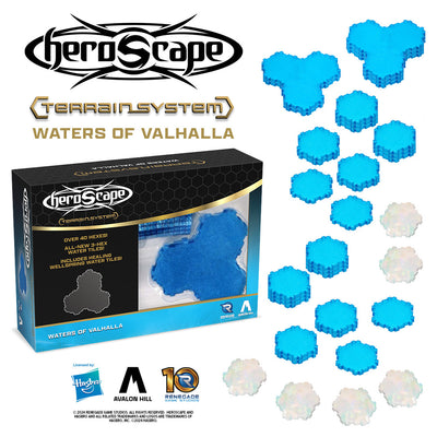 Heroscape: Waters of Valhalla Terrain Expansion-All Things Heroscape