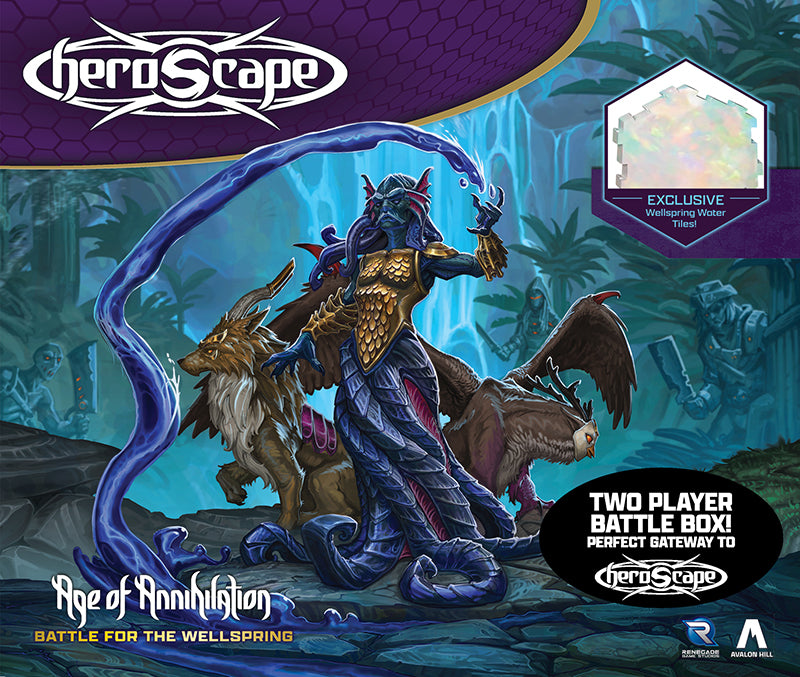 Battle for the Wellspring Battle Box - Unpainted Standard Edition-All Things Heroscape