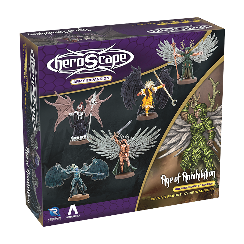 Revna's Rebuke: Kyrie Warriors - Pre-Painted Premium Edition-All Things Heroscape