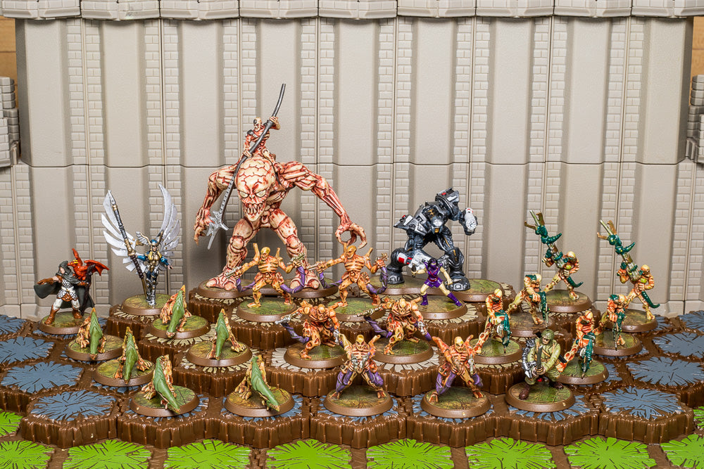 Complete Rise of the Valkyrie - 30 Figures Only Set - All Things Heroscape