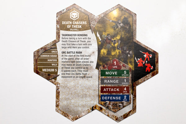 Death Chasers of Thesk - Common Squad - All Things Heroscape